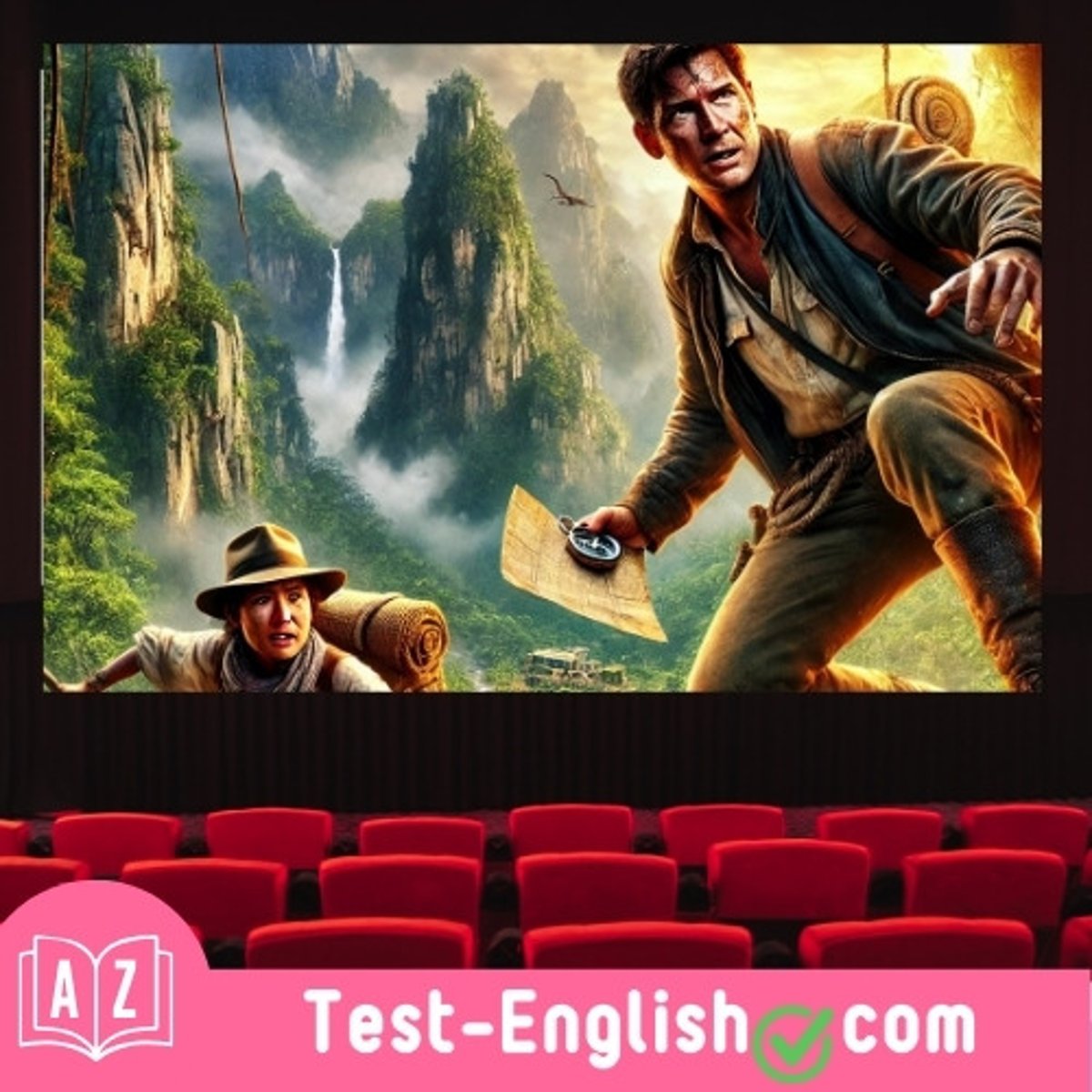 <p>We watched a great _____ film about a man walking to the South Pole.</p>
