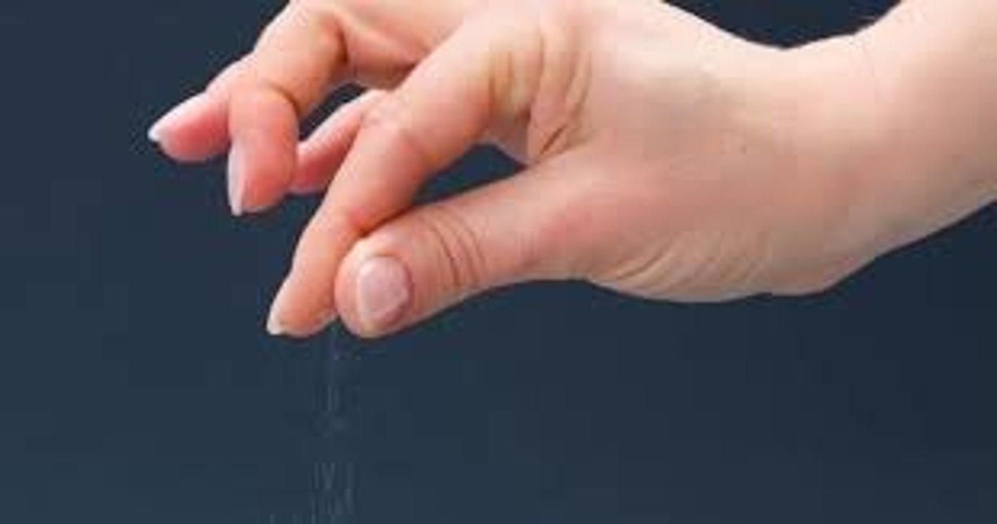 <p>a pinch of</p>