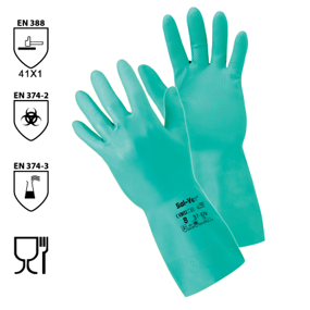 <p>Hand protection that prevents direct contact with chemicals, biohazards, and sharp objects.</p>
