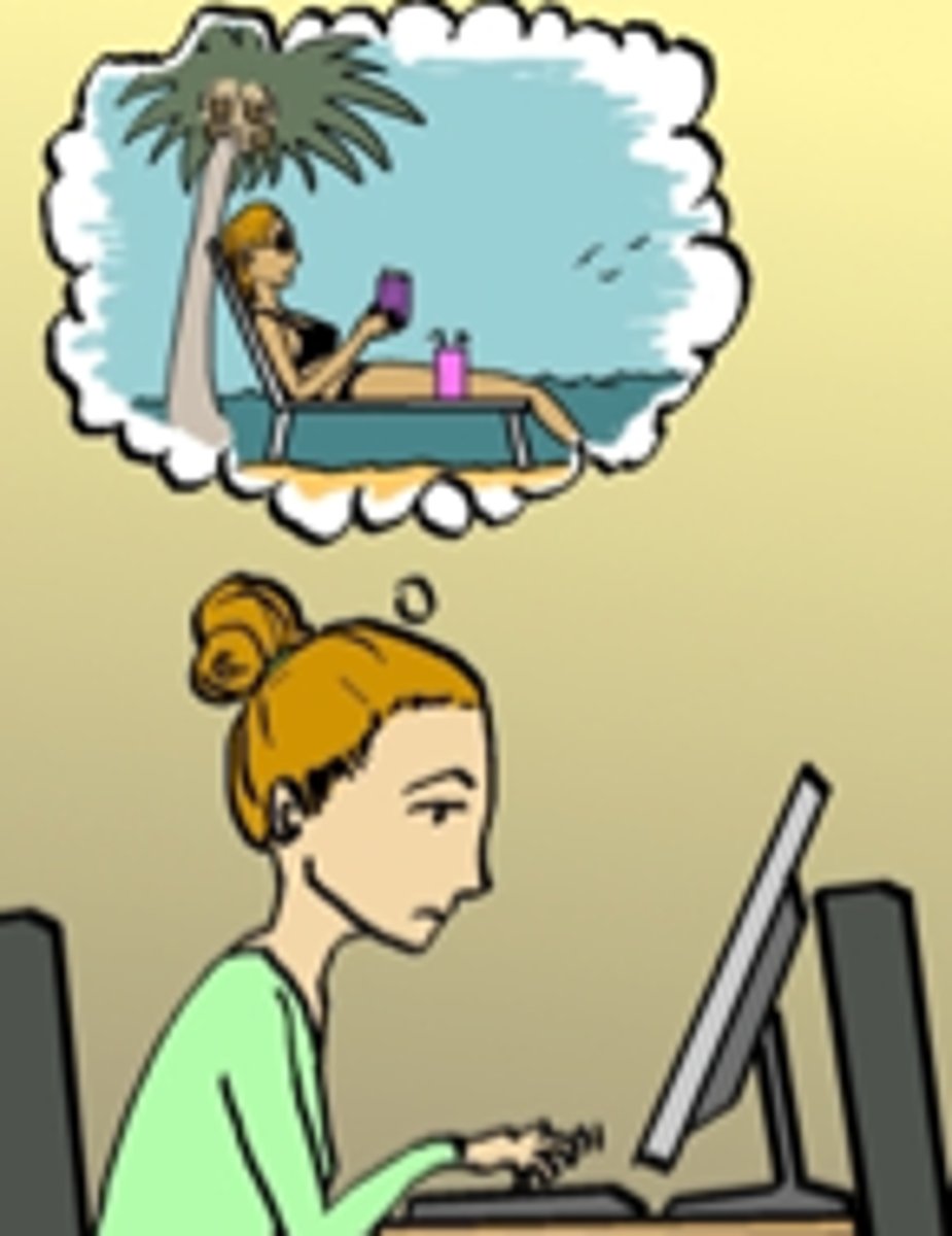 <p>v./n. (neutral) fantasize, muse, woolgather, absent-mindedly imagine / fantasy, reverie, fancy &gt;&lt; focus, concentrate / reality, nightmare Mơ mộng ban ngày/Giấc mơ ban ngày He often daydreams during boring lectures. / She lost herself in a pleasant daydream. /ˈdeɪdriːm/</p>