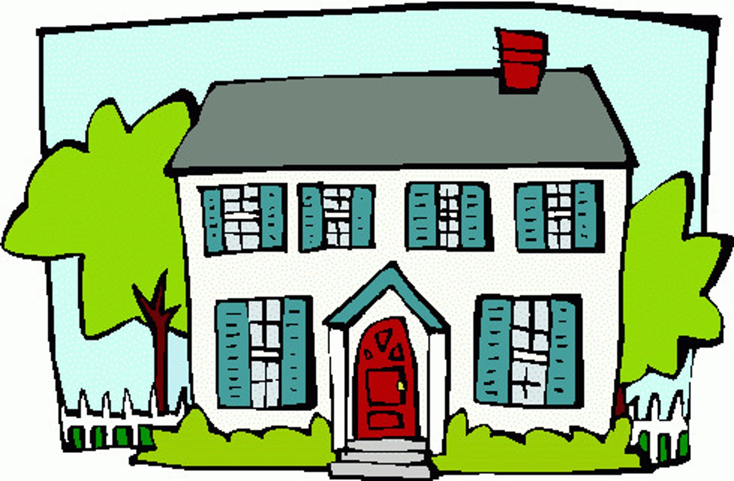 <p>A place where people live permanently, such as a village.</p>