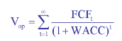 <p>a. The cash flow available for distribution to ALL of a company’s investors</p><p>b. The overall rate of return required by ALL of the company’s investors</p><p>c. (picture)</p>