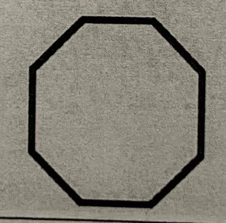 <p>Octagon frame</p>
