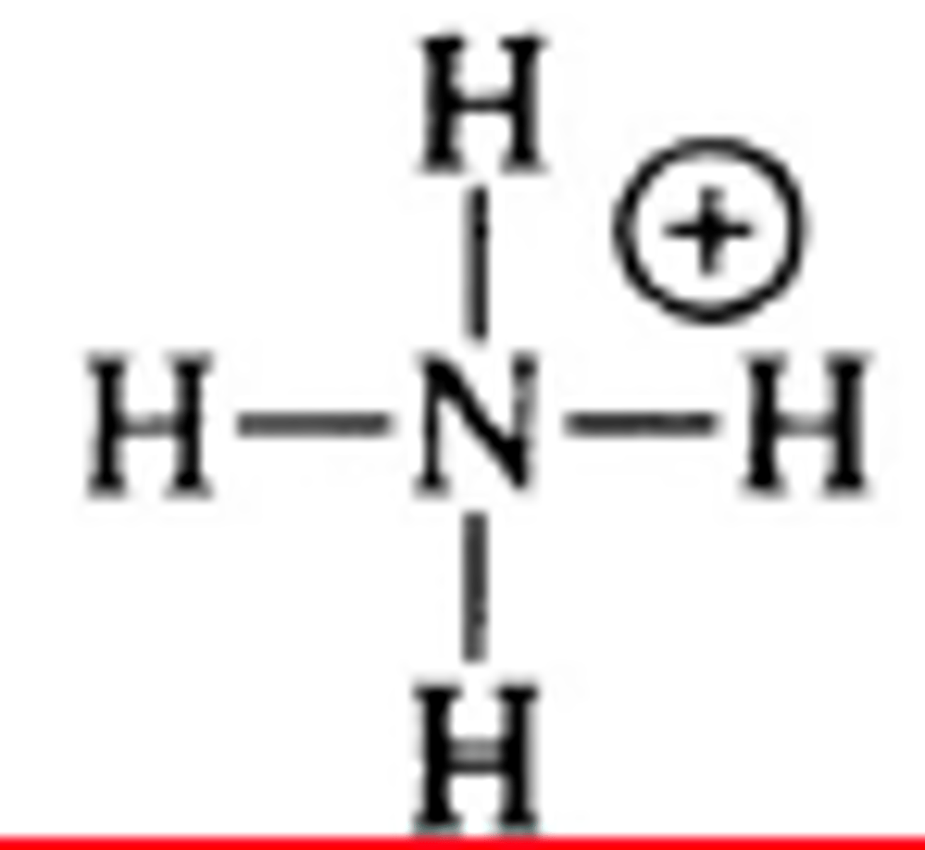 <p>NH4 (+)</p>