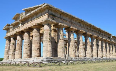 <ul><li><p>Roman Arts</p></li><li><p>Notable Roman Architecture</p></li><li><p>One of the oldest temples in Greece, this ancient Archaic temple was dedicated to Hera the queen of the Greek goddesses built in 590 BCE. </p></li><li><p>It possesses the aesthetics of Doric architecture having its 16 columns. </p></li><li><p>The symbolic altar of the Temple was lit by a torch during the first Olympic games</p></li></ul><p></p>