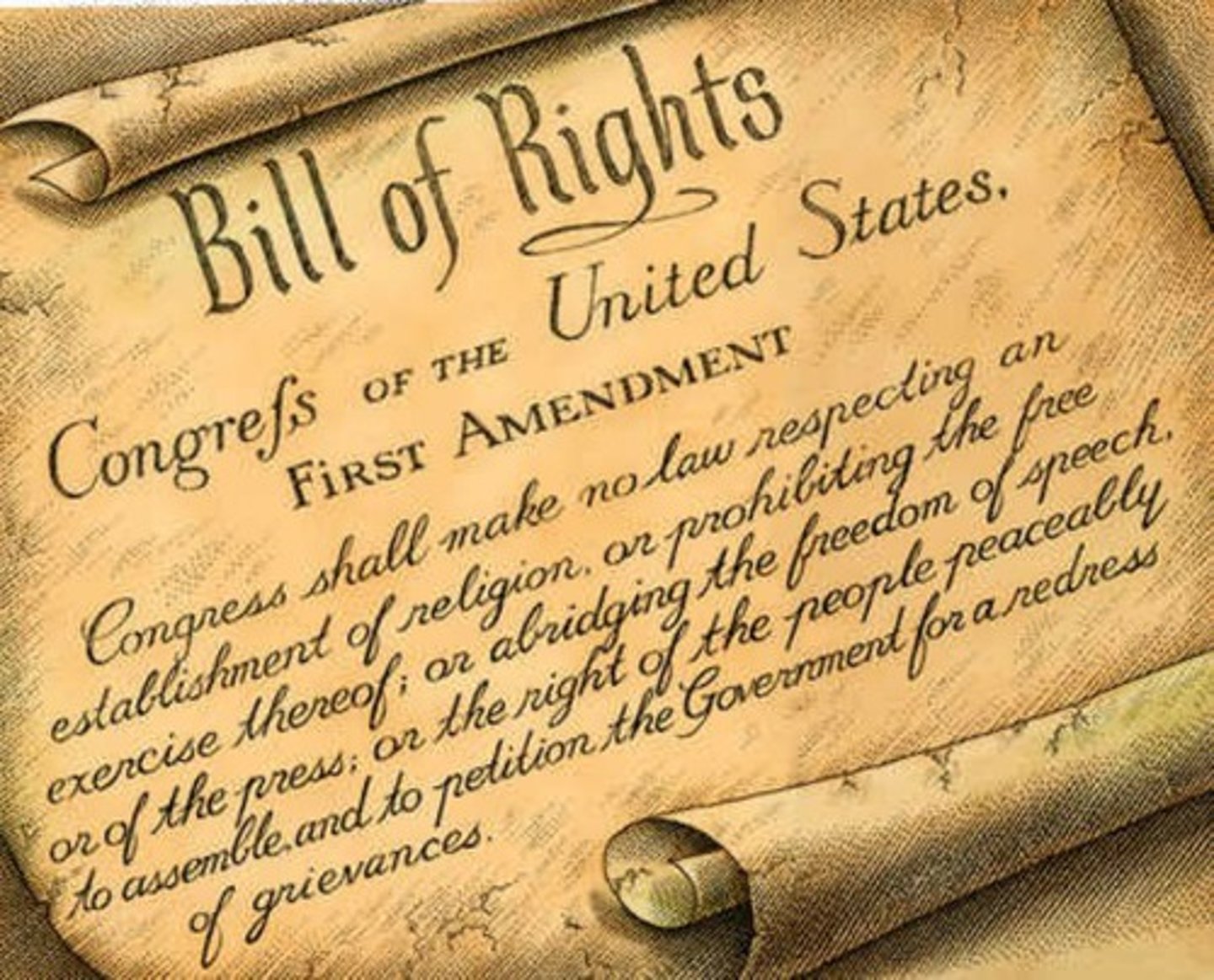 <p>A collective name for the first ten amendments to the United States Constitution, ratified in 1791.</p>