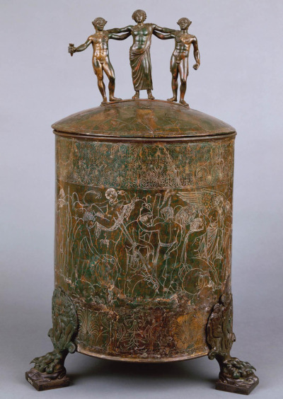 Made in Rome, frieze derived from Greek painting, Jason's quest to fetch the golden fleece