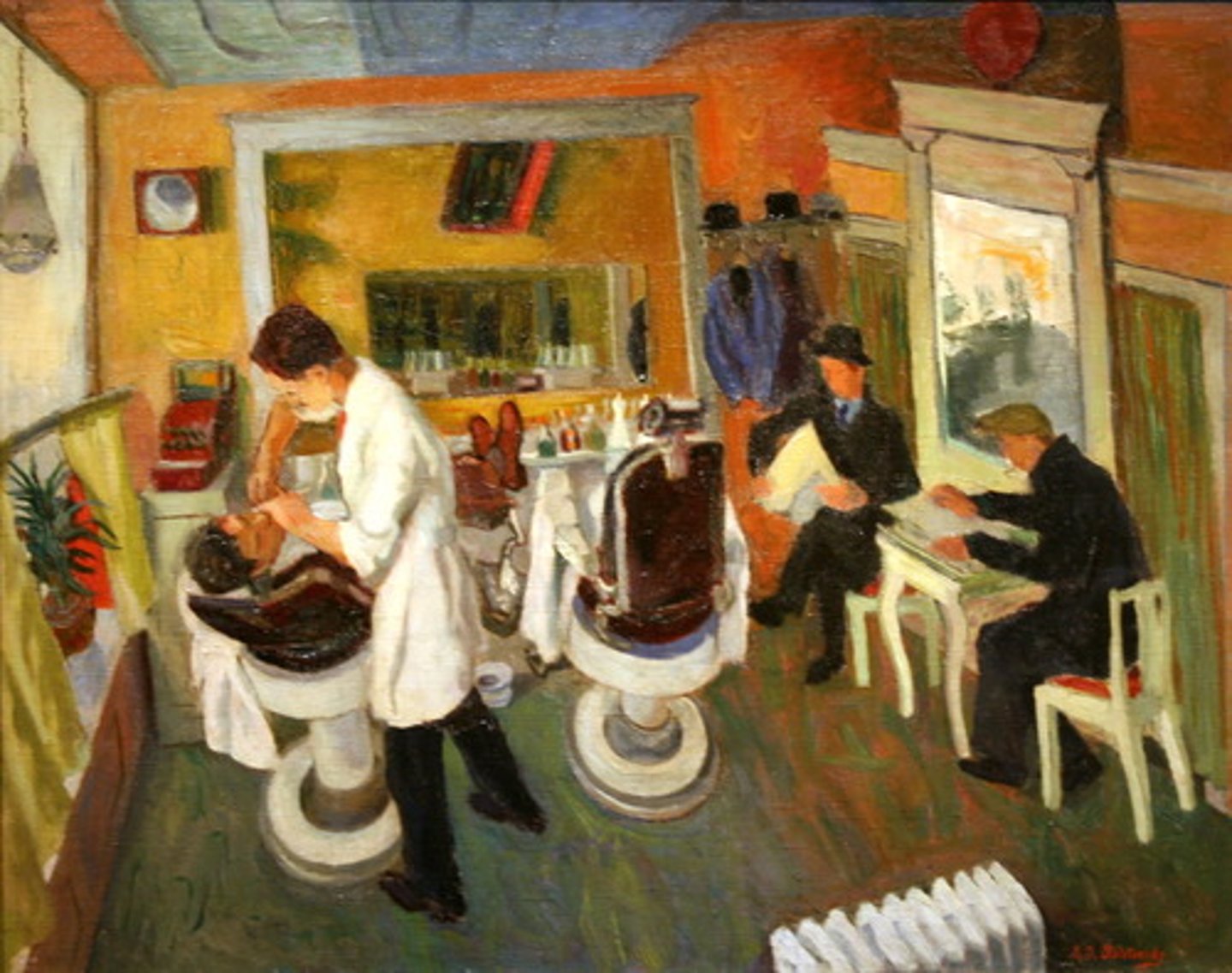 <p>el peluquero</p>