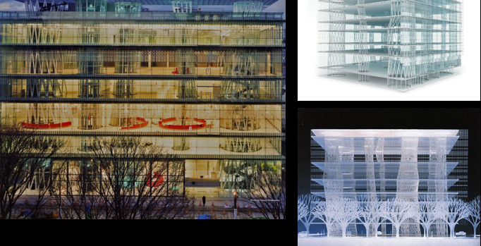 name the building architect and style  
