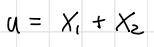 <p>sketch the price offer curve for 2 goods which are perfect substitutes with the utility function given</p>