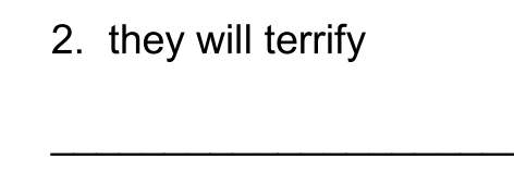 <p>II. Translate into Latin. (15 pts.)</p>