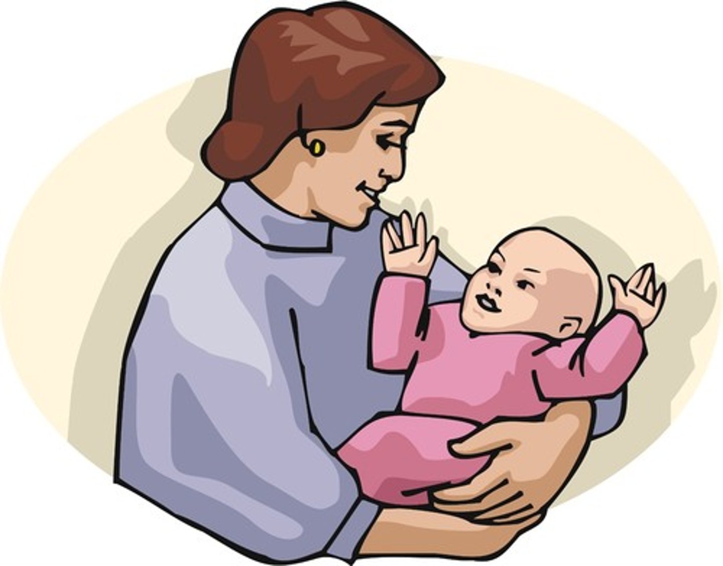 <p>v. /ˈkreɪdl/Nâng niu, ôm ấp</p><p>-&gt; The mother ___(ôm) her newborn baby in her arms, soothing(ru) it with a gentle lullaby.(bài ru)</p>