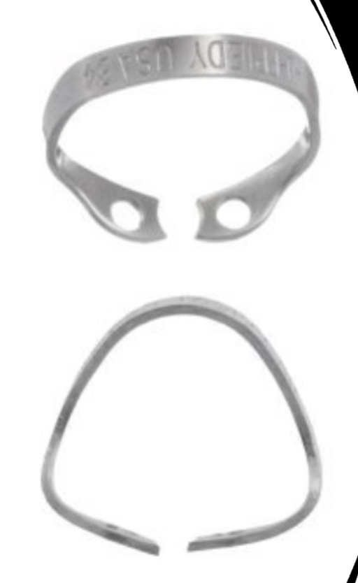 <p>aids in isolation by retracting tissue without harming surrounding gingival tissue </p>