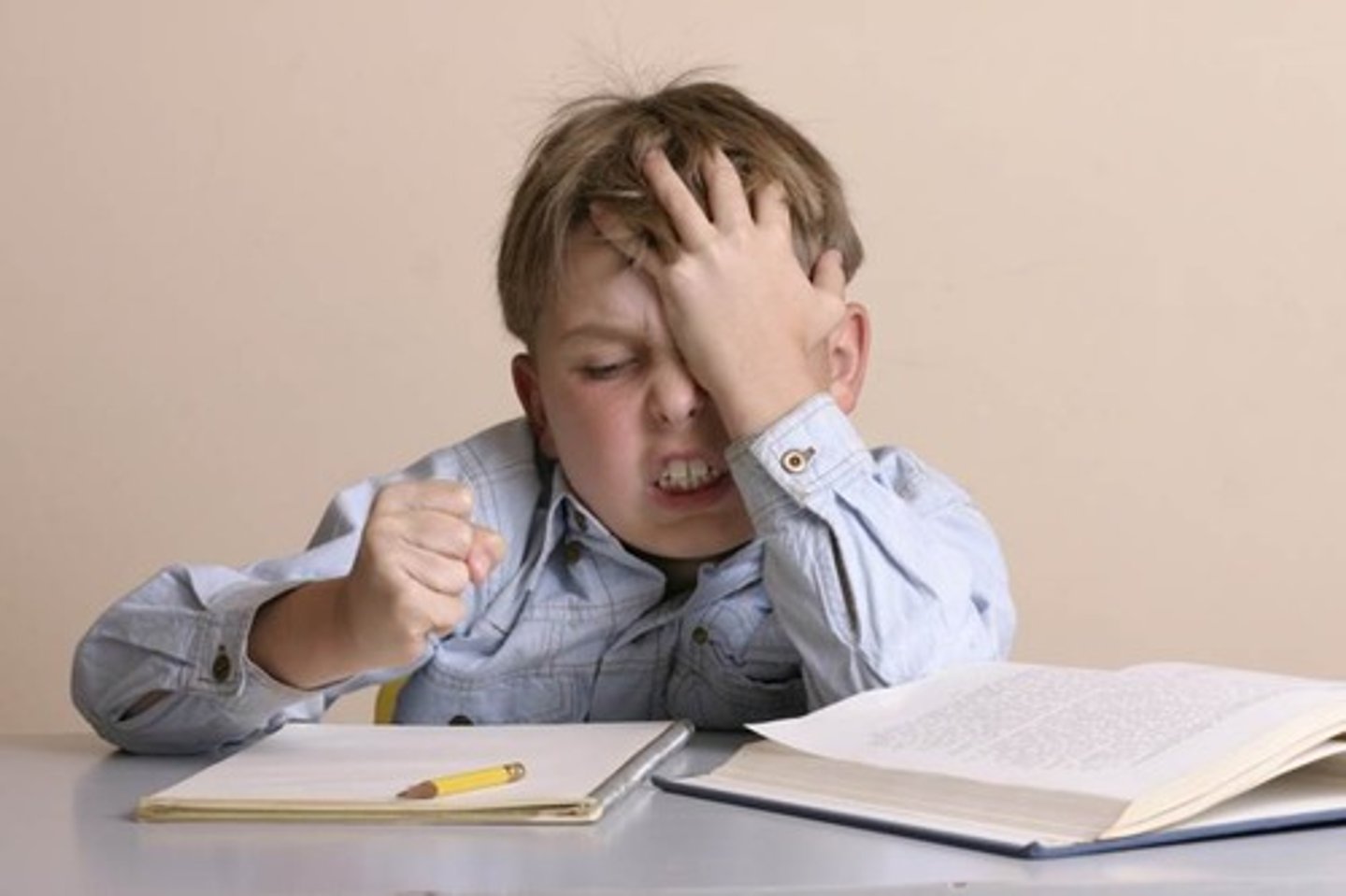 <p>frustrated</p>