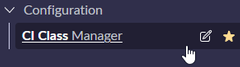 <p><strong>All &gt; Configuration &gt; CI Class Manager</strong></p>