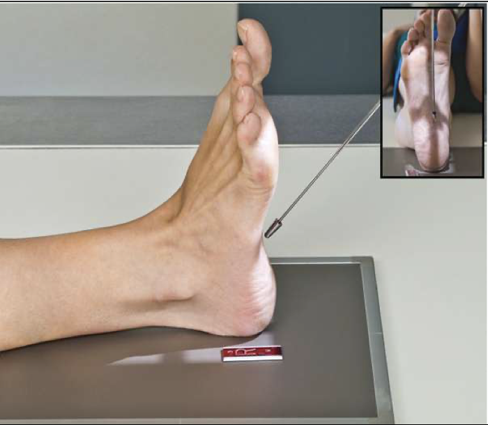 <p>Patient Position </p><p class="p2"><span style="line-height: normal;"><span>• </span></span>Sitting or lying on table</p><p class="p2"><span style="line-height: normal;"><span>• </span></span>Affected leg extended</p><ul><li><p class="p2"><span style="line-height: normal;"><span>&nbsp;</span></span>Foot is dorsiflexion</p></li></ul><p class="p2"></p><p class="p2">Part Position</p><p class="p2"><span style="line-height: normal;"><span>• </span></span>Plantar surface of foot should be 90<span style="line-height: normal;"><span>o </span></span>to the IR</p><p class="p2"><span style="line-height: normal;"><span>• </span></span>Patient may hold foot in place with “strap”</p><p class="p2"></p><p class="p2"> CR</p><p class="p2"><span style="line-height: normal;"><span> </span></span>angled 40<span style="line-height: normal;"><span>o </span></span>toward the plantar surface (cephalad)</p><p class="p2"><span style="line-height: normal;"><span>• </span></span>Centered to the base of the third metatarsal</p><p class="p2"></p><p class="p2"> Collimation</p><ul><li><p class="p2">include entire calcaneus + ankle joint</p></li></ul><p class="p2"></p><p class="p2"></p><p class="p2"></p><p class="p2">Tip: Imagine a line between the base of the fifth metatarsal and the lateral malleolus ;CR should be parallel to this line (Angle less if foot is flexed more, angle more if not flexed enough)</p><p></p>