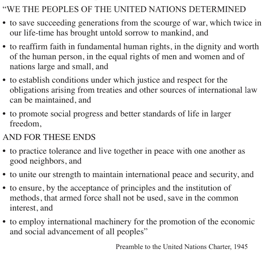 <p><span>Which best describes the historical context in which the United Nations was founded?</span></p>