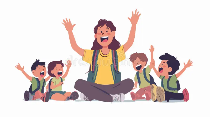 <p>a camp counsellor</p>