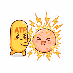 <ul><li><p>glucidele si lipidele produc ATP</p></li></ul><p>= molecula reactioneaza cu apa - adenozin difosfat (ADP)</p><p>ATP = ADP + P + Energie</p><p>Energia este utilizata de celule in sinteze, miscare, transport, etc.</p><p></p>