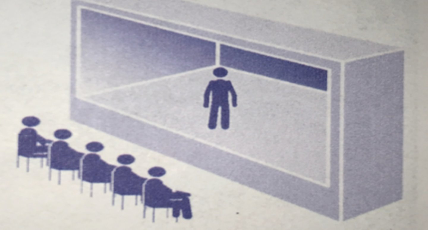 <p>• Identified by having a “proscenium arch” </p><p>• The action of the play fits within a frame </p><p>• Rigging system behind arch and possibly trap flooring </p><p>• Wings </p><p>• Most have an area that extends a few feet in front of arch </p><p>• Audience areas: Orchestra seats, Balconies</p><p>• Sightlines can sometimes be bad</p>