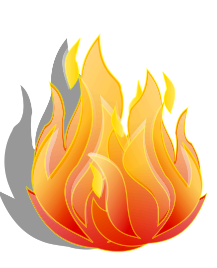 <p>"Fire! Call for help!"  </p>