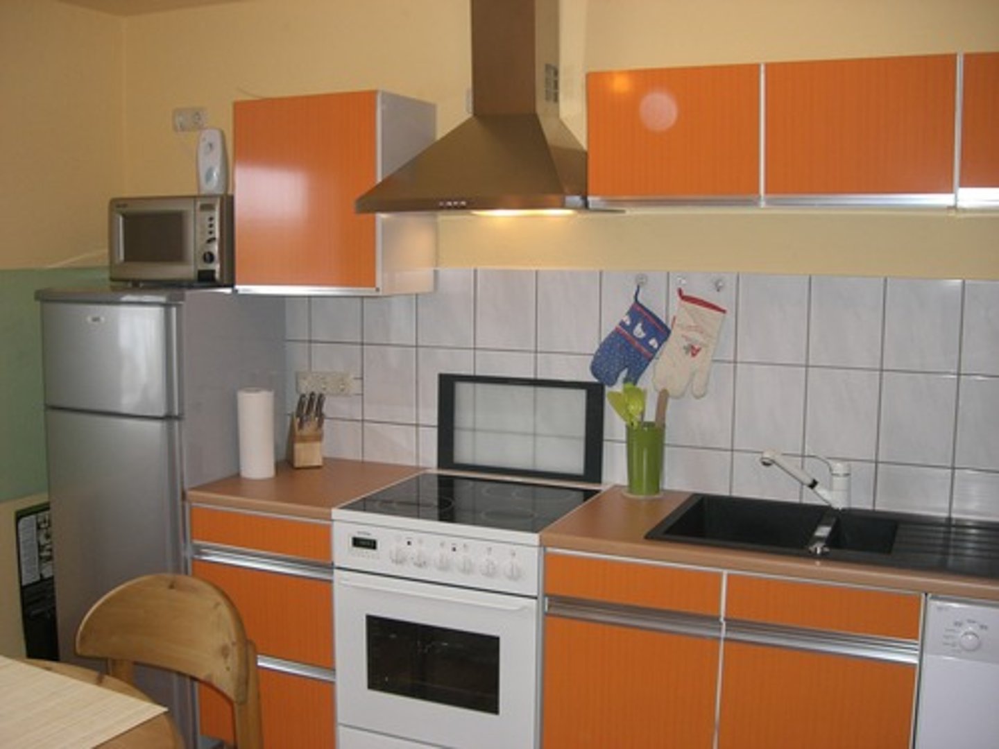 <p>the kitchen</p>
