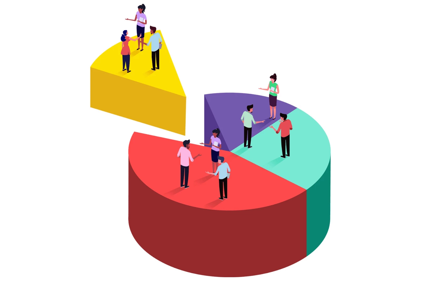 <p>A segment of the population is used to represent the group that is being studied.</p>