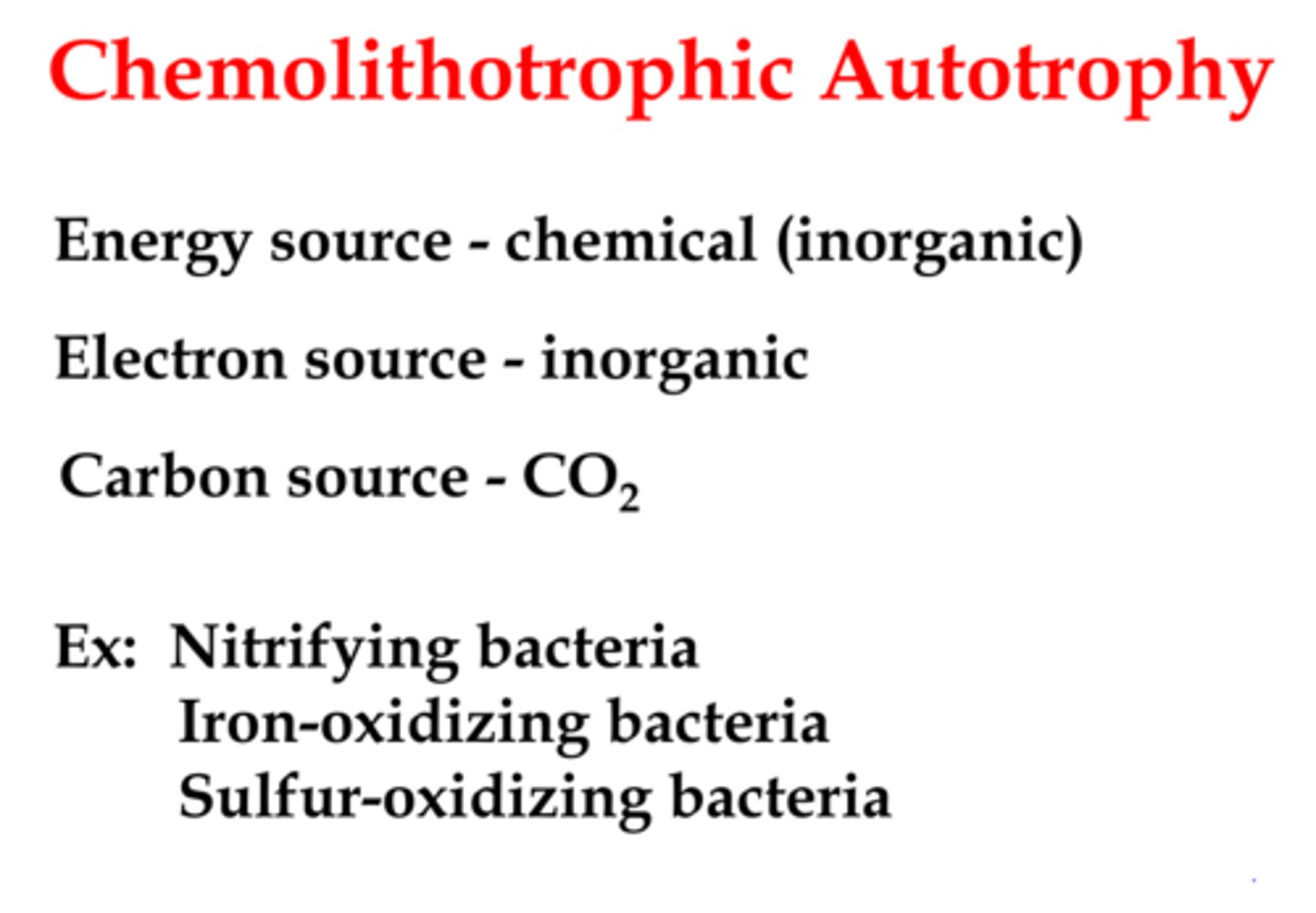 <p>the use of inorganic reduced compounds for energy</p>