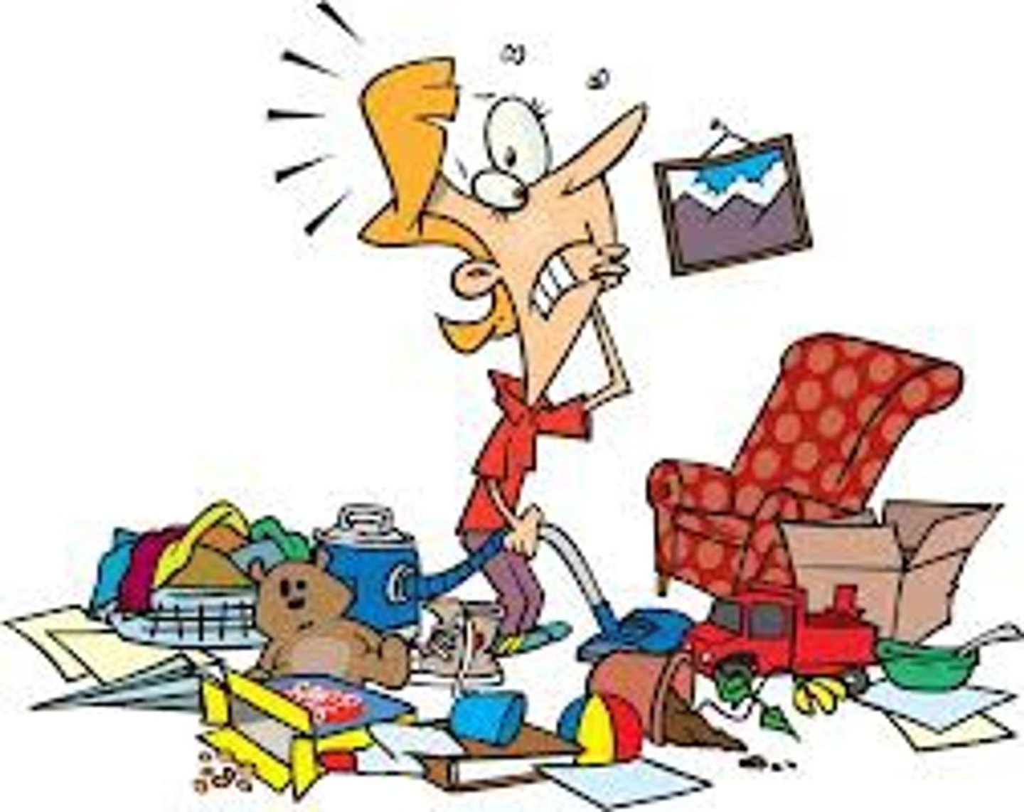 <p>messy</p>