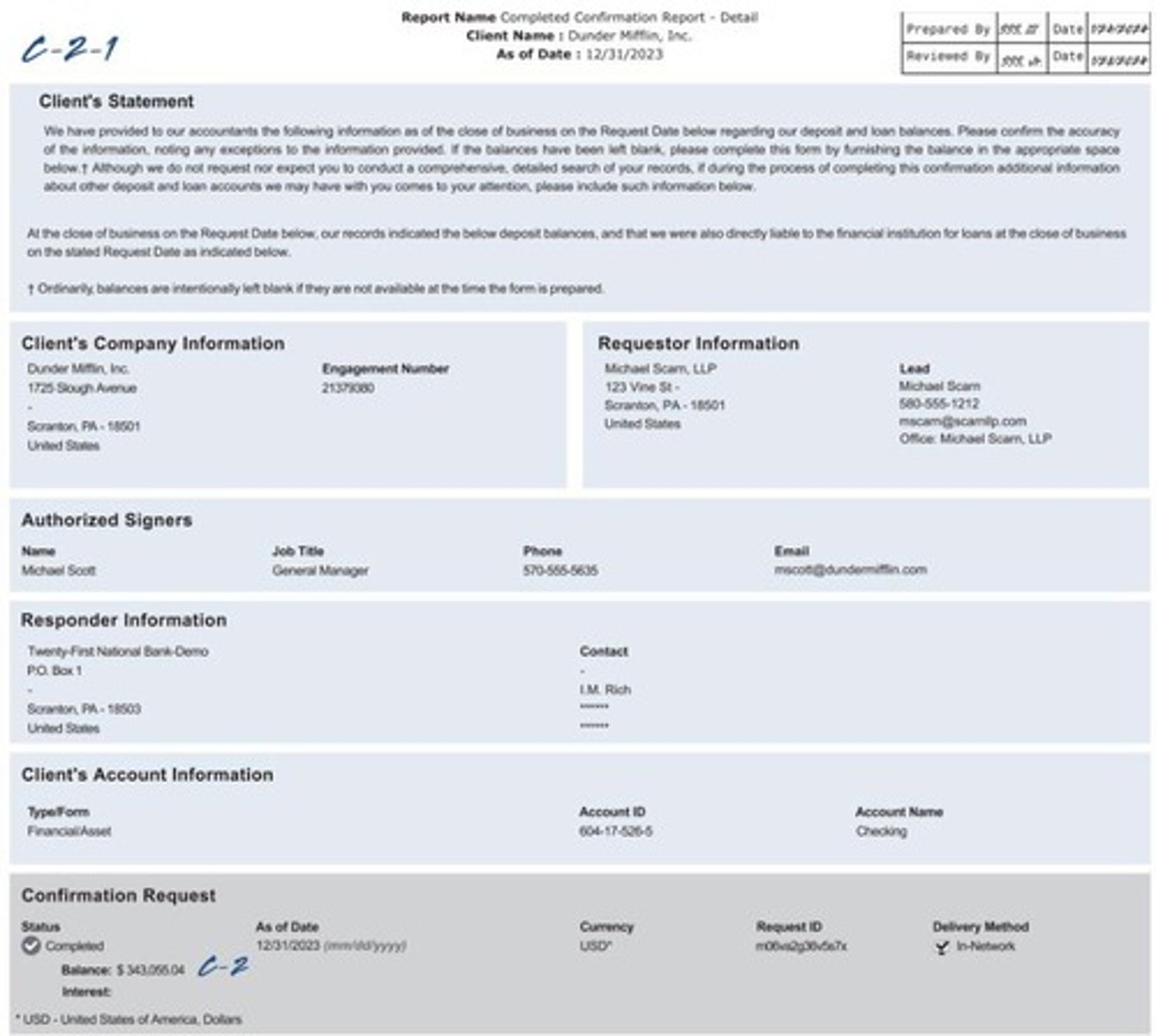 <p>It involves verifying account balances and transactions directly with third parties to ensure accuracy.</p>