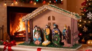 <p>nativity scene </p>