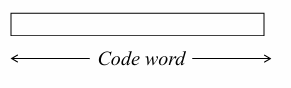 <p>does not posses the property of separability, i.e, not partitioned directly into info and check bits => complicated decoding procedure!</p>