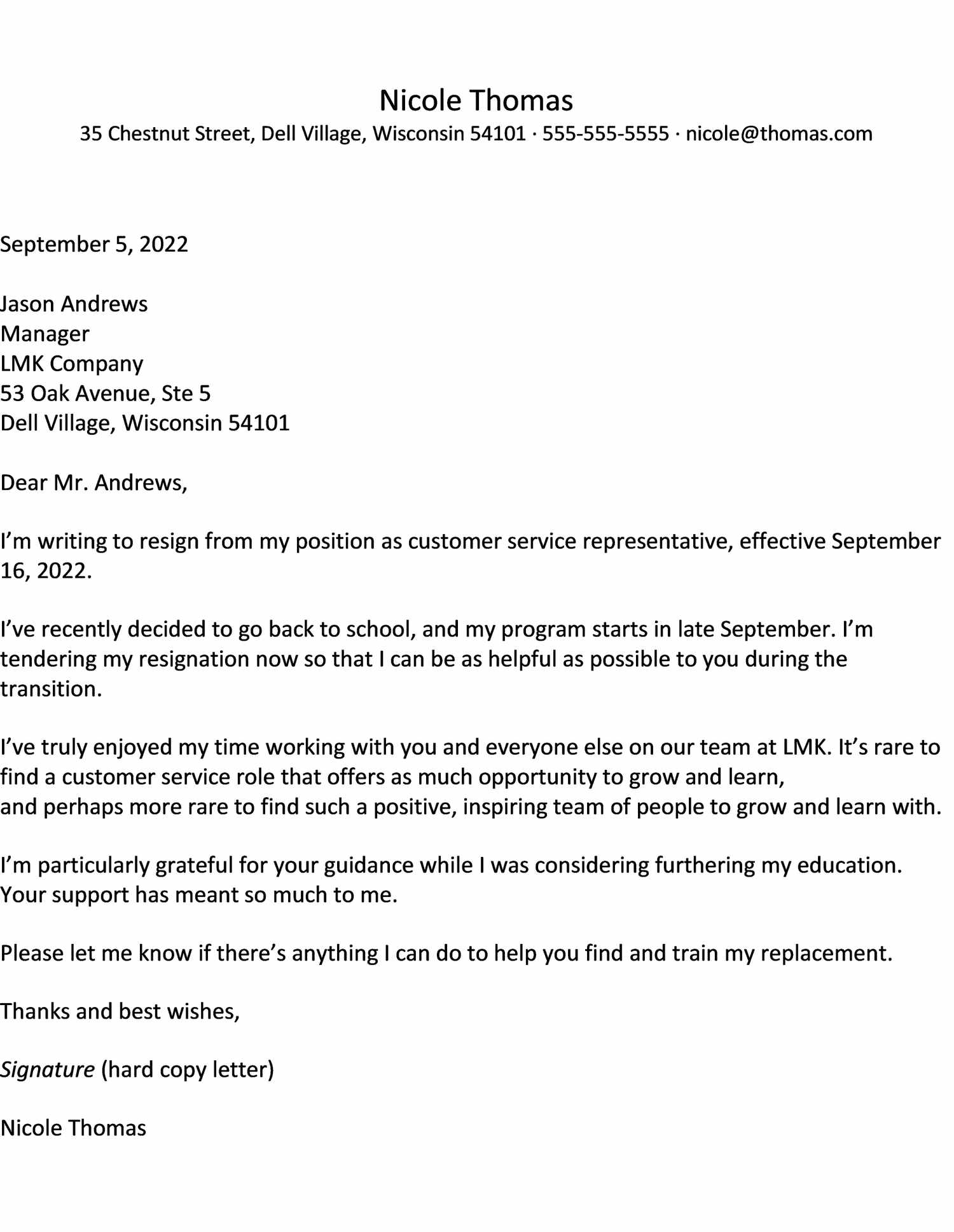 <p>Written communication with a structured format including salutation and sign-off, tone varies by recipient.</p>