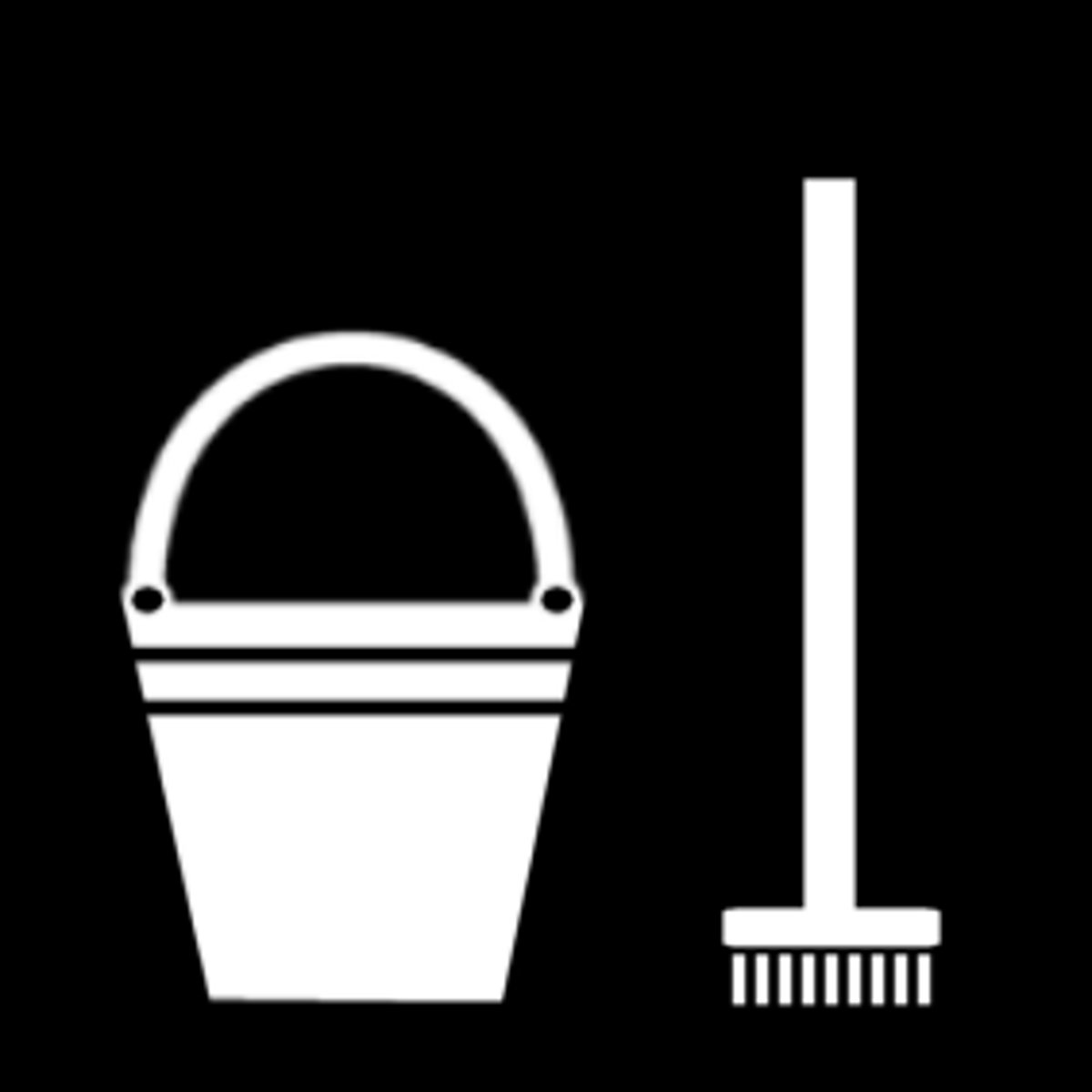 <p>gepoetst</p>