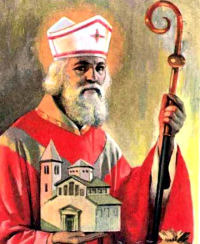 converted to Christianity, was baptized, confirmed, became a priest and bishop all in one week; opposed Arianism and promoted authority of Church over the emperor. Best known writings included "On the Duties of the Clergy" and "On the Sacraments." He is known for influencing St. Augustine and leading to his conversion; father and doctor of the Church