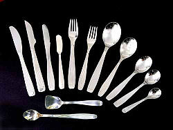 <p>silverware/utensils</p>