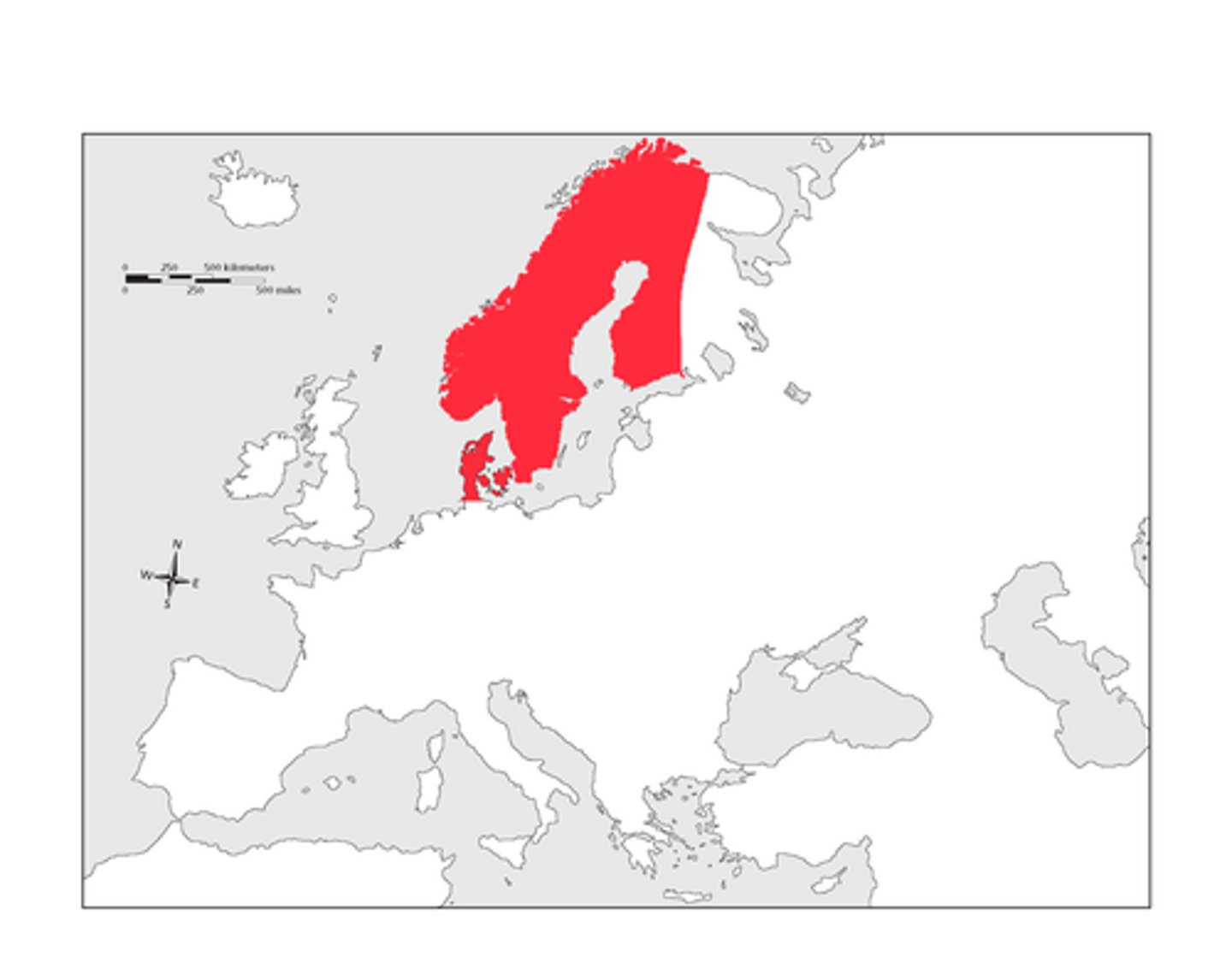<p>Scandinavia</p>