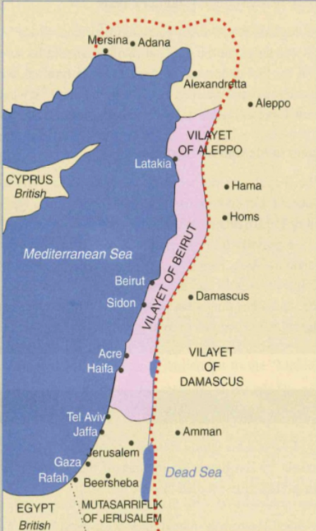 <p>Before WWI, Hussein informed the British of his opposition to the Ottoman Sultan, and sought British support to establish an independent Arab Kingdom. The Sultan proposed Arab support against the Ottomans if Britain would grant independence of all the Arab provinces of the Ottoman Empire. The British were interested in encouraging an Arab revolt against the Ottomans, and desired their support. McMahon and Hussein exchanged eight letters and Britain ambiguously recognized support of Arab independence in return for Arab support agains the Turks. Hussein argued that ALL the Arab territories should be included, however McMahon instead identified areas to be reserved for British control. The final boundaries were left unresolved, and in June of 1916, Hussein declared independence of the Arabs from the Turks. After the war, a dispute arose regarding whether Palestine was promised to the Arabs as part of the correspondence. Hussein claims that although Palestine was never explicitly mentioned, it was implied, while in the Churchill-White Paper, the British clarified that it was not part of the deal.</p>