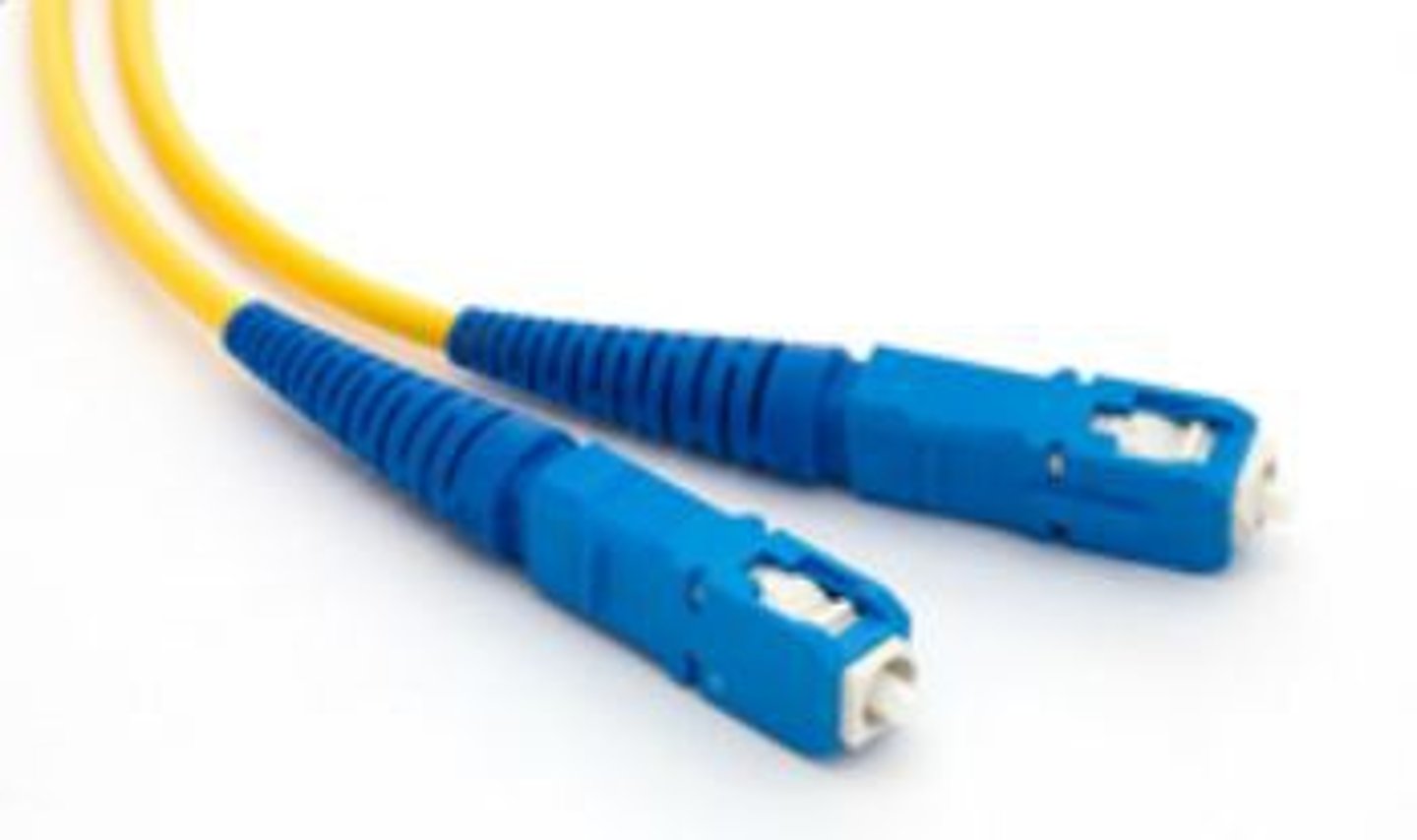 <p>Push/pull connector used with fiber optic cabling.</p>