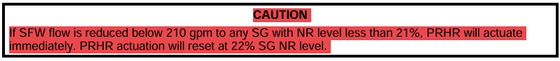 <p>*The actual flow setpoint document value (200gpm) is a really great DISTRACTOR</p>