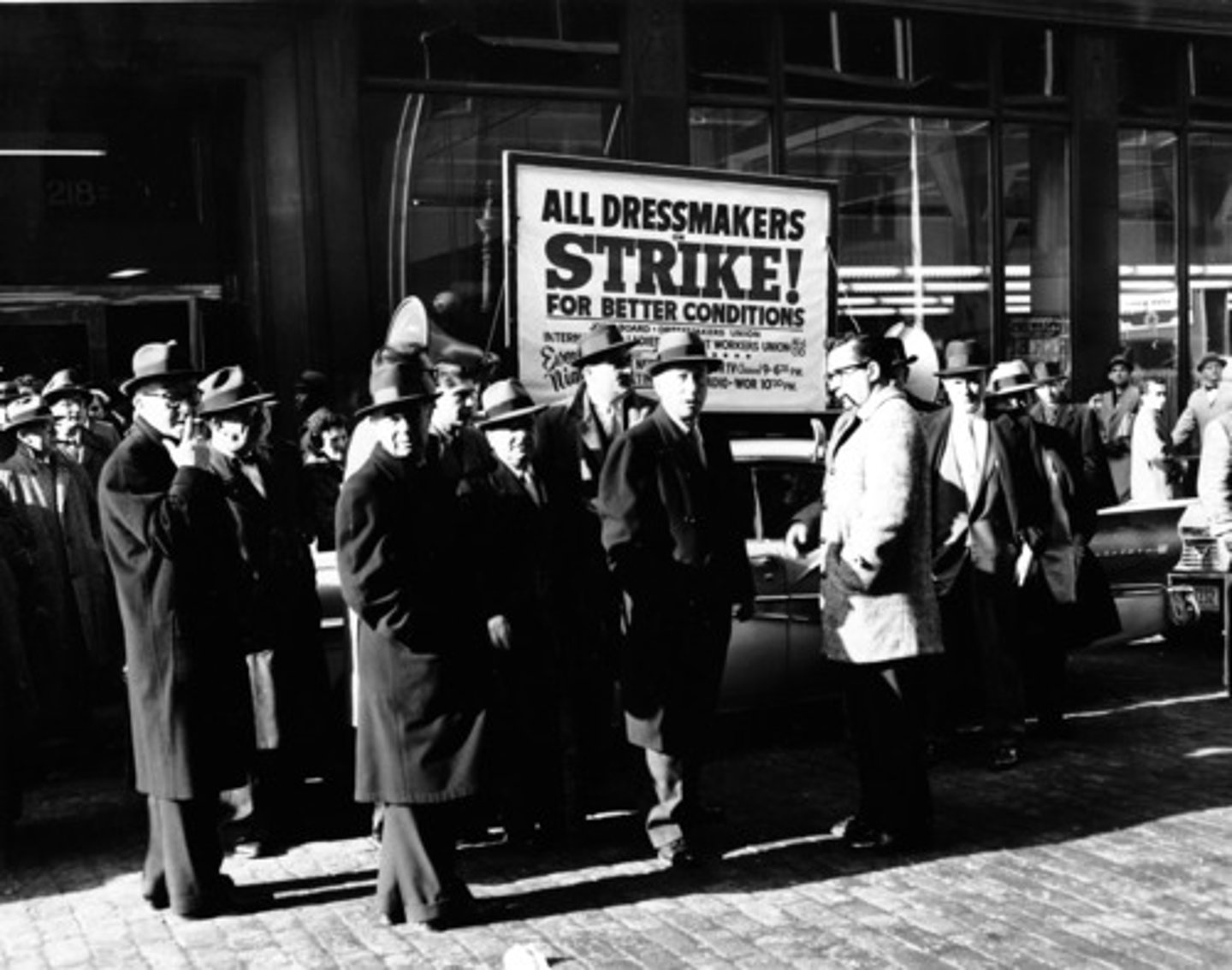 <p>Gompers used THESE two methods between labor and management to win higher wages and shorter workweeks.</p>