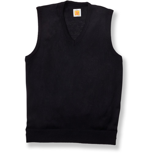 <p>fine gauge v-neck sweater vest</p>