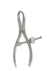 <ul><li><p>includes vice-grip,  pliers  and other types of heavy holding  forceps use to stabilize the bone.</p></li></ul><p></p>