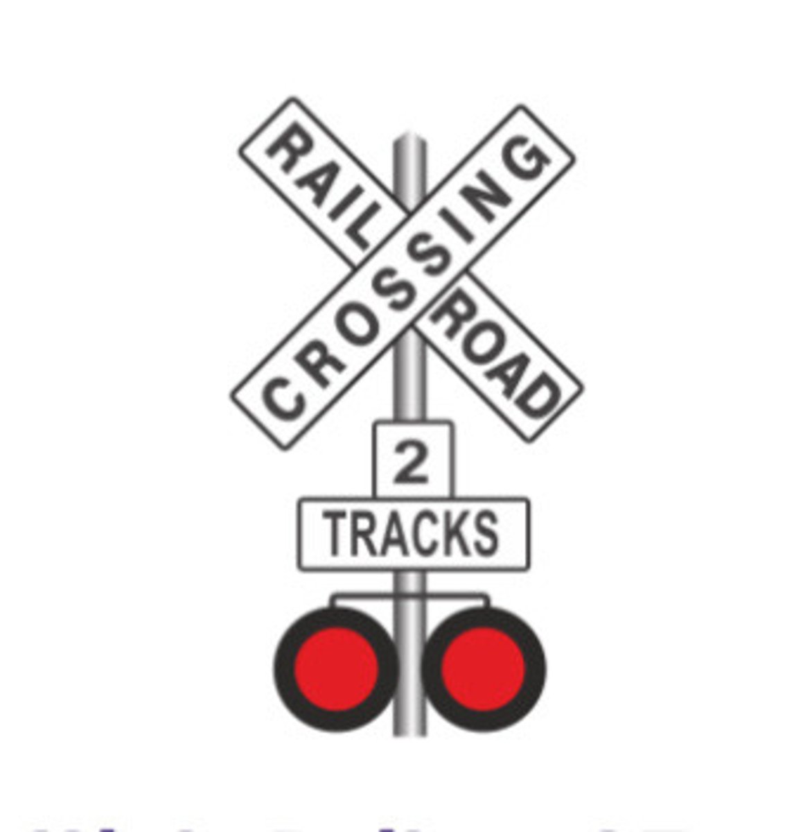 <p>The roadway intersects with a</p><p>railroad crossing with multiple</p><p>tracks. Drivers must be sure all</p><p>tracks are clear before</p><p>proceeding.</p>