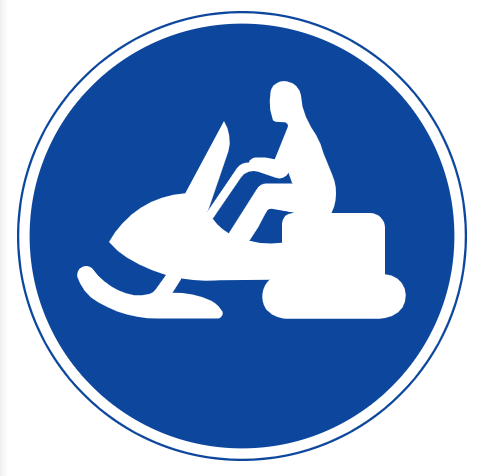 <p>Påbjuden (bestämd) led för terrängmotorfordon och terrängsläp</p>