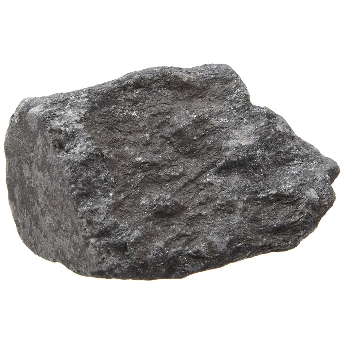 <ol><li><p>metallic luster</p></li><li><p>reddish-brown streak</p></li><li><p>silver to steel gray, uneven fracture, fibrous crystals, H= 5-6 </p></li></ol><p></p>