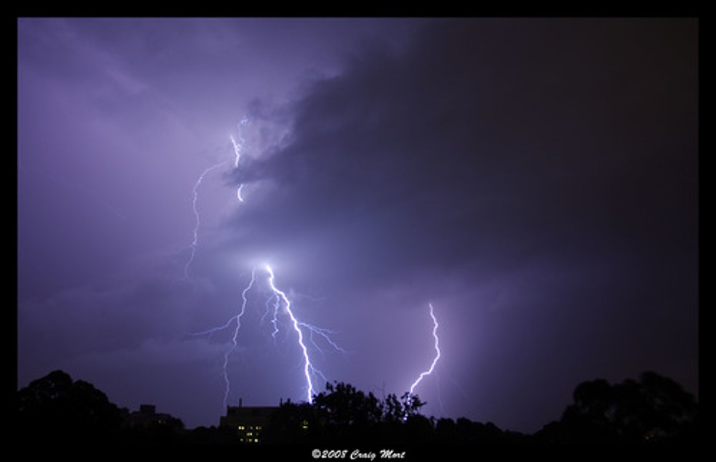 <p>when there is a thunderstorm, wind and cloud movement can remove electrons from one cloud and deposit them on another.</p>