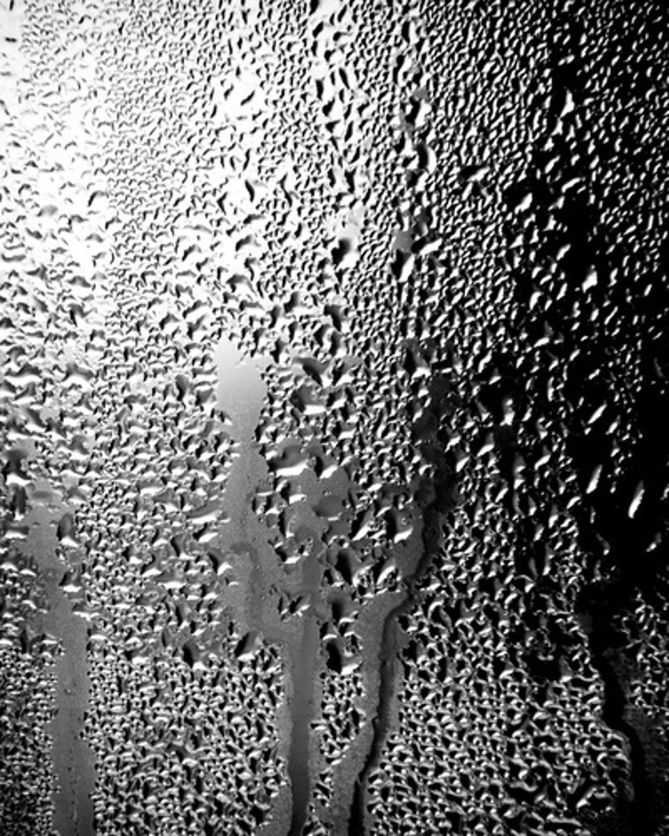 <p>Water vapor (gas) turns back to a liquid. (energy required / cold) -cloud formation.</p>