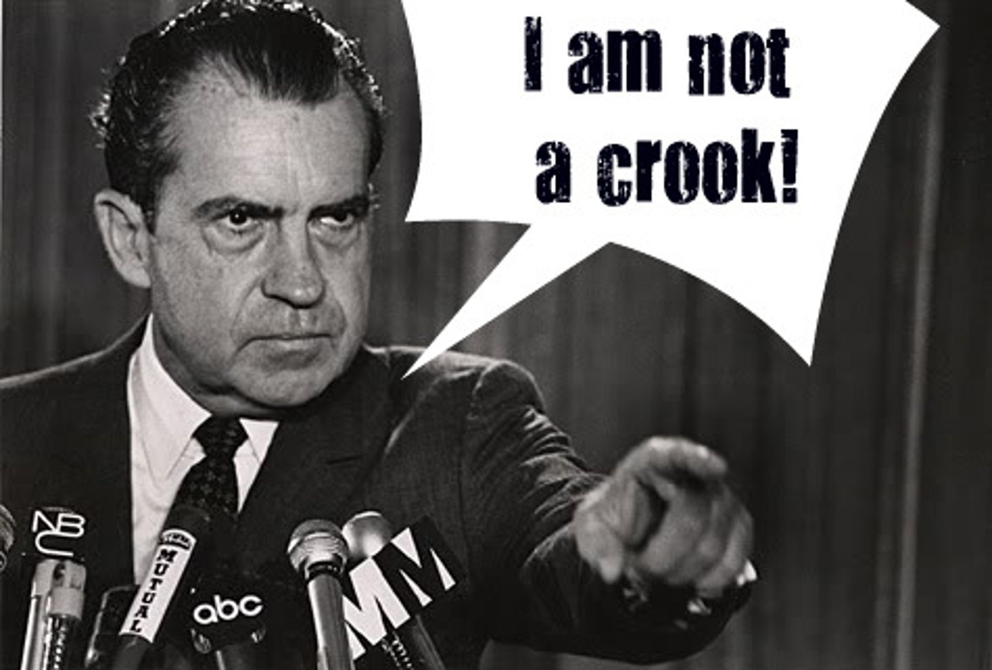 <p>wrongdoing, especially (US) by a public official.</p>