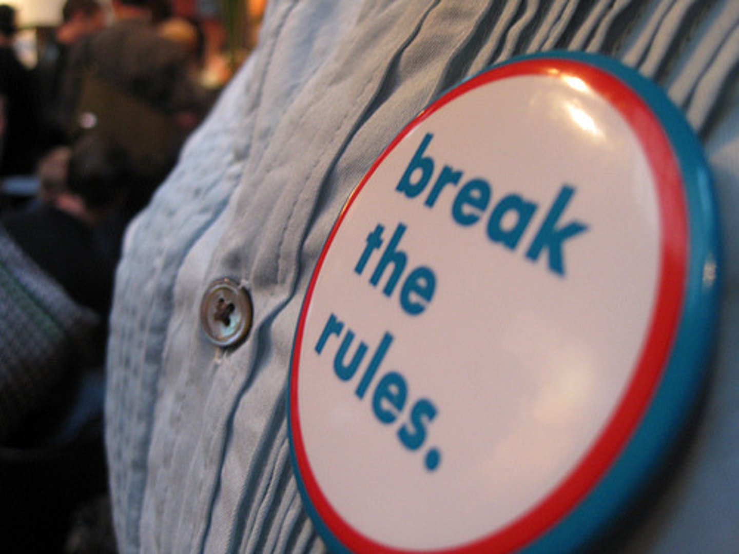 <p>(n.) a daring or bold resistance to authority or to any opposing force; a hostile challenge</p>